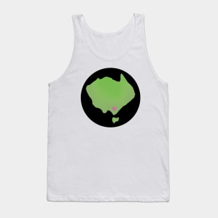 My Heart is in Australia Tank Top